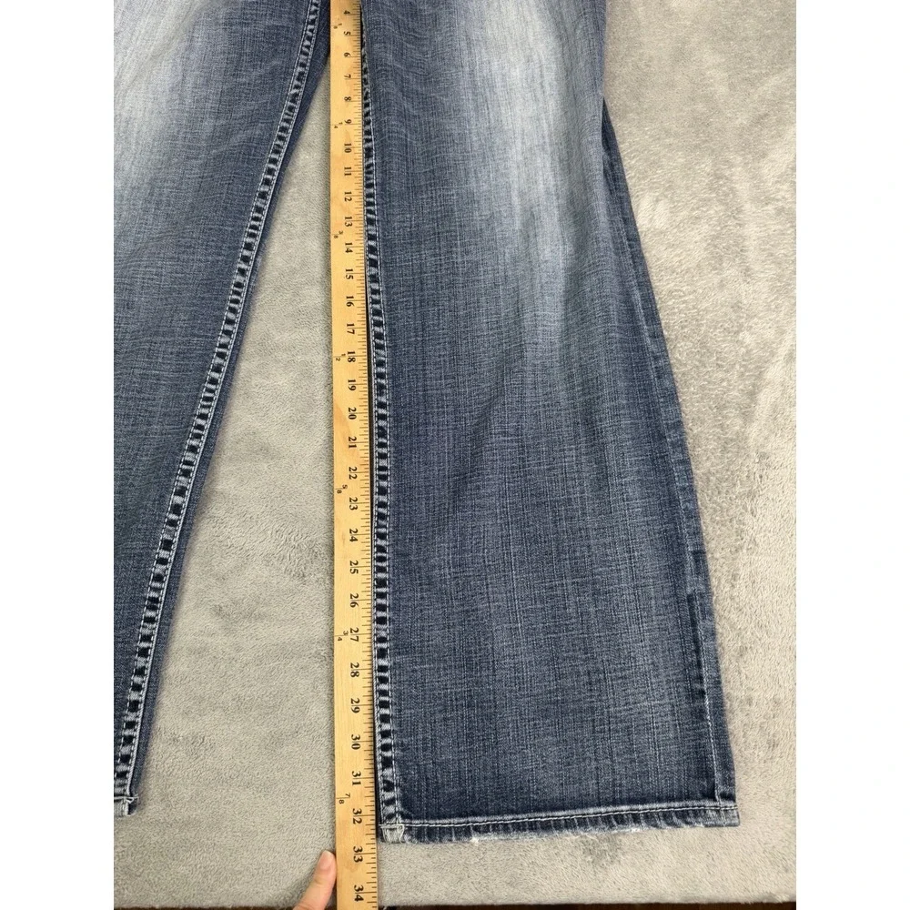 Buckle BKE Steve Straight Jeans Men's Size 40X32 Blue